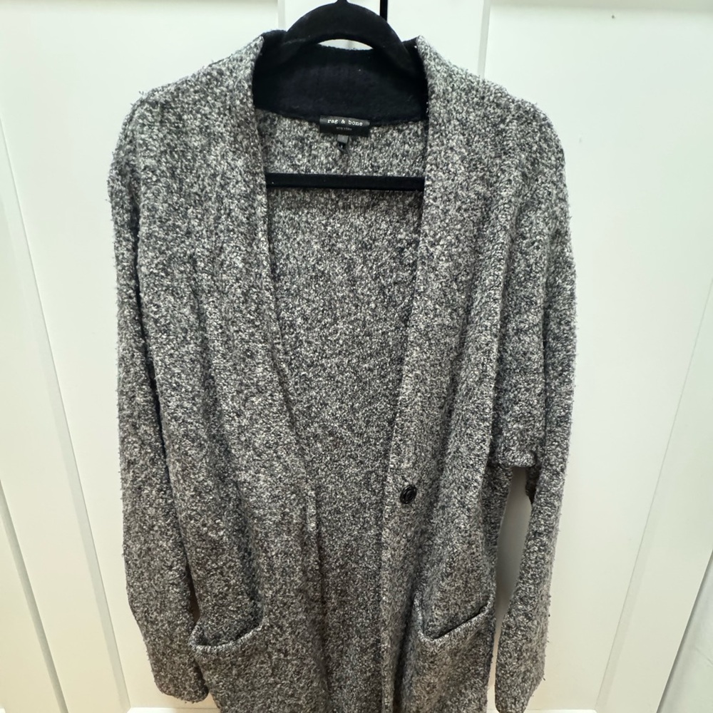 rag & bone Charcoal Gray Women's Cardigan / Jacket